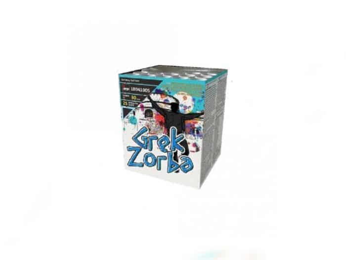 greak zorba multishot barrage firework cake jorge